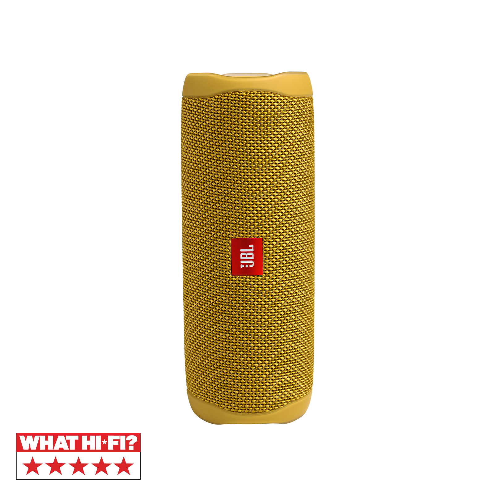 JBL Flip 5 - Mustard Yellow - Portable Waterproof Speaker - Hero
